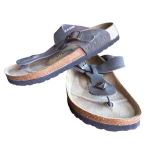 Birkenstock Betula Gizeh Thong Leather Sandals Brown Women’s Size: 7 EU: 38 NWOT